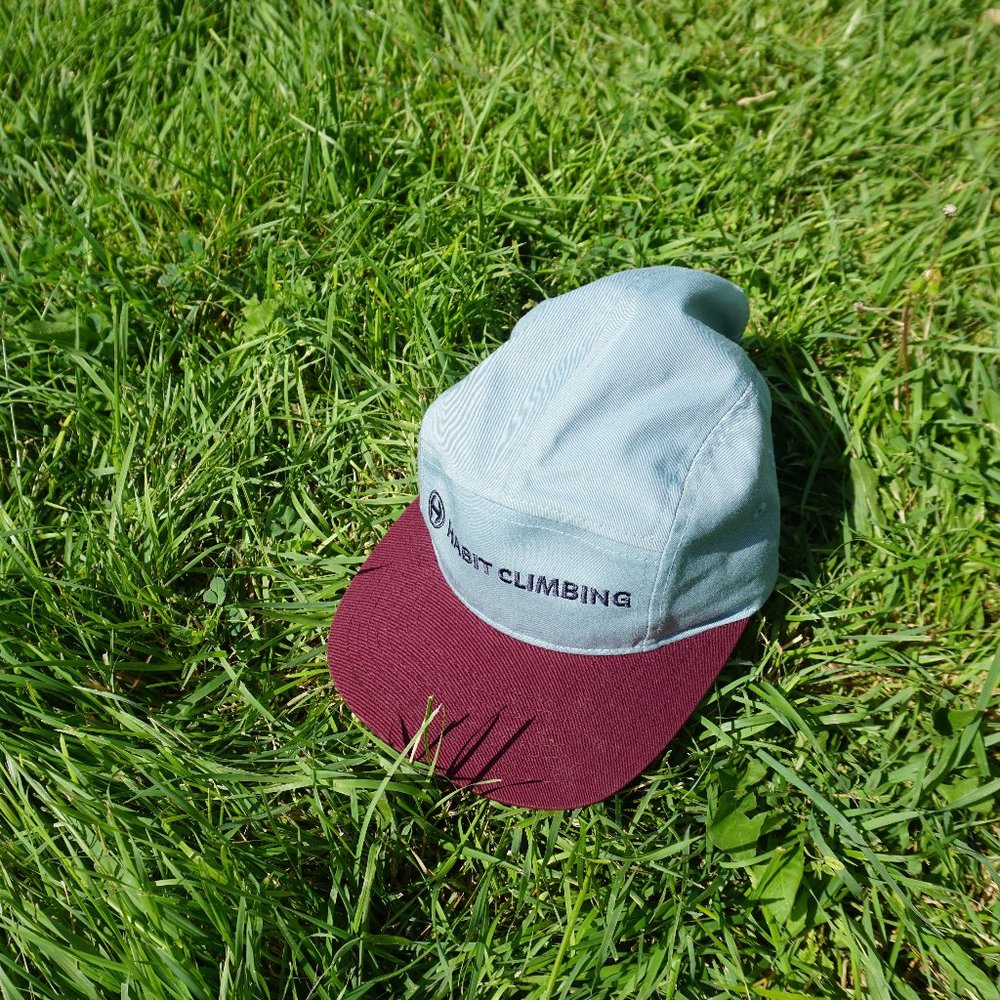 Five-panel camp hat